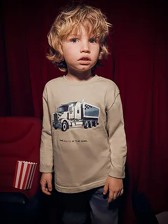 MAYORAL | Jungen Langarmshirt | beige